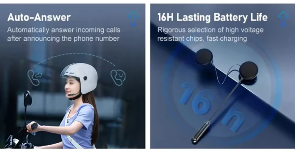 Wireless Helmet Earphone - Image 9