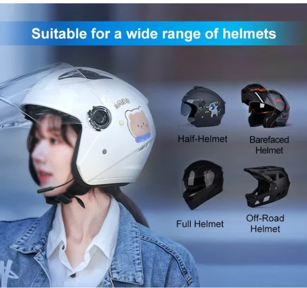Wireless Helmet Earphone - Image 6